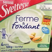 Amount of sugar in Ferme et fondant Pistache