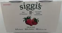 入っている砂糖の量 Skyr Fraise