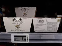 Sucre et nutriments contenus dans Siggi s