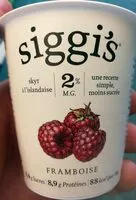 入っている砂糖の量 Skyr à l’islandaise framboise