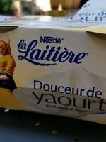 Jumlah gula yang masuk Douceur de yaourt