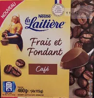 Amount of sugar in Frais et Fondant café 4 x 115 g