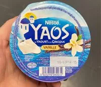 चीनी की मात्रा Yaos le yaourt a la grecque