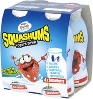Количество сахара в Munch Bunch Squashums Yogurt Drinks Strawberry