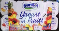 Zuckermenge drin Yaourts et Fruits