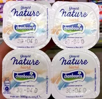 Zuckermenge drin Yaourt nature sucré