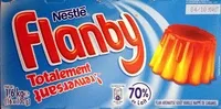 Sucre et nutriments contenus dans Flanby