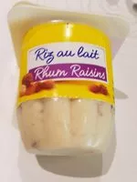 Riz au lait rhum raisins