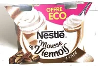 Quantité de sucre dans Le Viennois Mousse Café 4 x 90 g Offre Éco