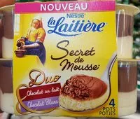 Sucre et nutriments contenus dans Lactalis nestle