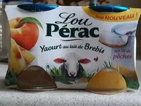 Amount of sugar in Yaourt au lait de Brebis sur lit de pêches