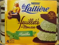 Mousses lactees menthe