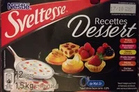 Cantidad de azúcar en Sveltesse Recettes Dessert
