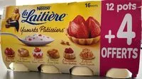 Sokerin määrä sisällä Yaourts Pâtissiers