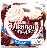 Jumlah gula yang masuk Viennois mousse chocolat