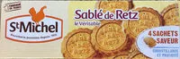 Amount of sugar in Sablé de Retz Le Véritable