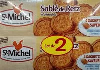 Suhkru kogus sees Sablé de Retz Le Véritable