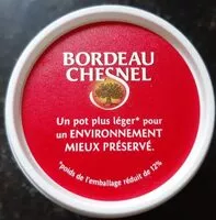 Suhkur ja toitained sees Bordeau chesnel