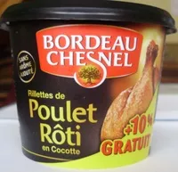 含糖量 Rillettes de Poulet Rôti en Cocotte (+ 10 % Gratuit)