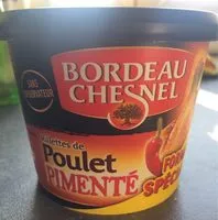 含糖量 Rillettes de poulet pimenté