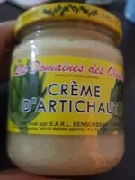 चीनी की मात्रा Crème d'artichaut