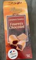 Quantité de sucre dans Caramel trendres fourrés chocolat