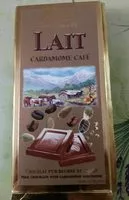 Jumlah gula yang masuk Chocolat Lait café cardamome