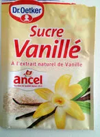 Sokerin määrä sisällä sucre vanillé