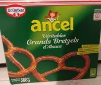 Zuckermenge drin Grands bretzels d'Alsace