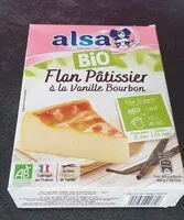 Suhkru kogus sees Flan pâtissier à la vanille Bourbon
