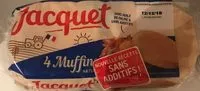入っている砂糖の量 Muffins Froment