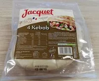 Cantidad de azúcar en 4 Pains Kébab