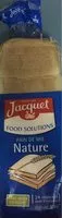 Sucre et nutriments contenus dans Jacquet food solutions