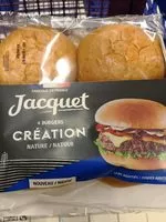 Sokerin määrä sisällä Burger creation nature x4 260g