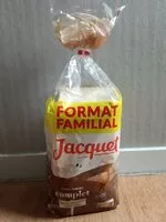 Sucre et nutriments contenus dans Jacquet