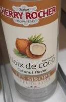 चीनी की मात्रा Sirop saveur noix de coco