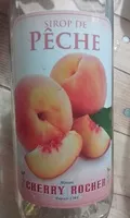 चीनी की मात्रा Sirop de pêche