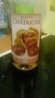 चीनी की मात्रा Sirop de châtaigne
