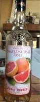 चीनी की मात्रा Sirop de pamplemousse rose