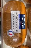 入っている砂糖の量 Véritable brioche au saucisson de Lyon
