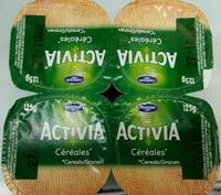 入っている砂糖の量 Activia Müesli