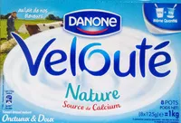 Sucre et nutriments contenus dans Veloute