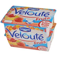 Quantité de sucre dans Velouté Fruix (Fraise, Framboise, Pêche, Abricot)