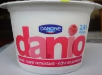含糖量 Danio - Spécialité laitière sur lit de framboises sucré