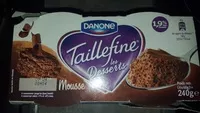 İçindeki şeker miktarı Taillefine Les Desserts Mousse