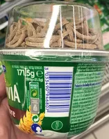 入っている砂糖の量 Activia Fibre