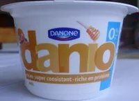 含糖量 Danio (0 % MG) Miel