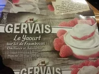 Sokerin määrä sisällä Le Yaourt sur lit de Framboises