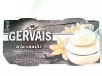 Sokerin määrä sisällä Gervais à la vanille