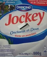 चीनी की मात्रा Jockey 3% de mg nature 100 g x 8
